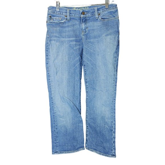 Abercrombie & Fitch Denim - Abercrombie & Fitch Women's Straight Leg Stretch Mom Jeans 6